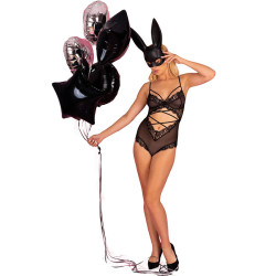 Livco Corsetti Fashion - Kylssiam Lc 90613 Corps Noir L/Xl